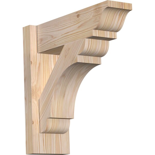 Ekena Millwork Olympic Smooth Traditional Outlooker, Douglas Fir, 5 1/2"W x 16"D x 16"H OUT06X16X16OLY01SDF - main